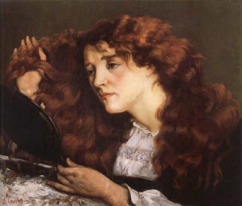 Gustave Courbet Portrait de JO.La Belle Irlandaise oil painting image